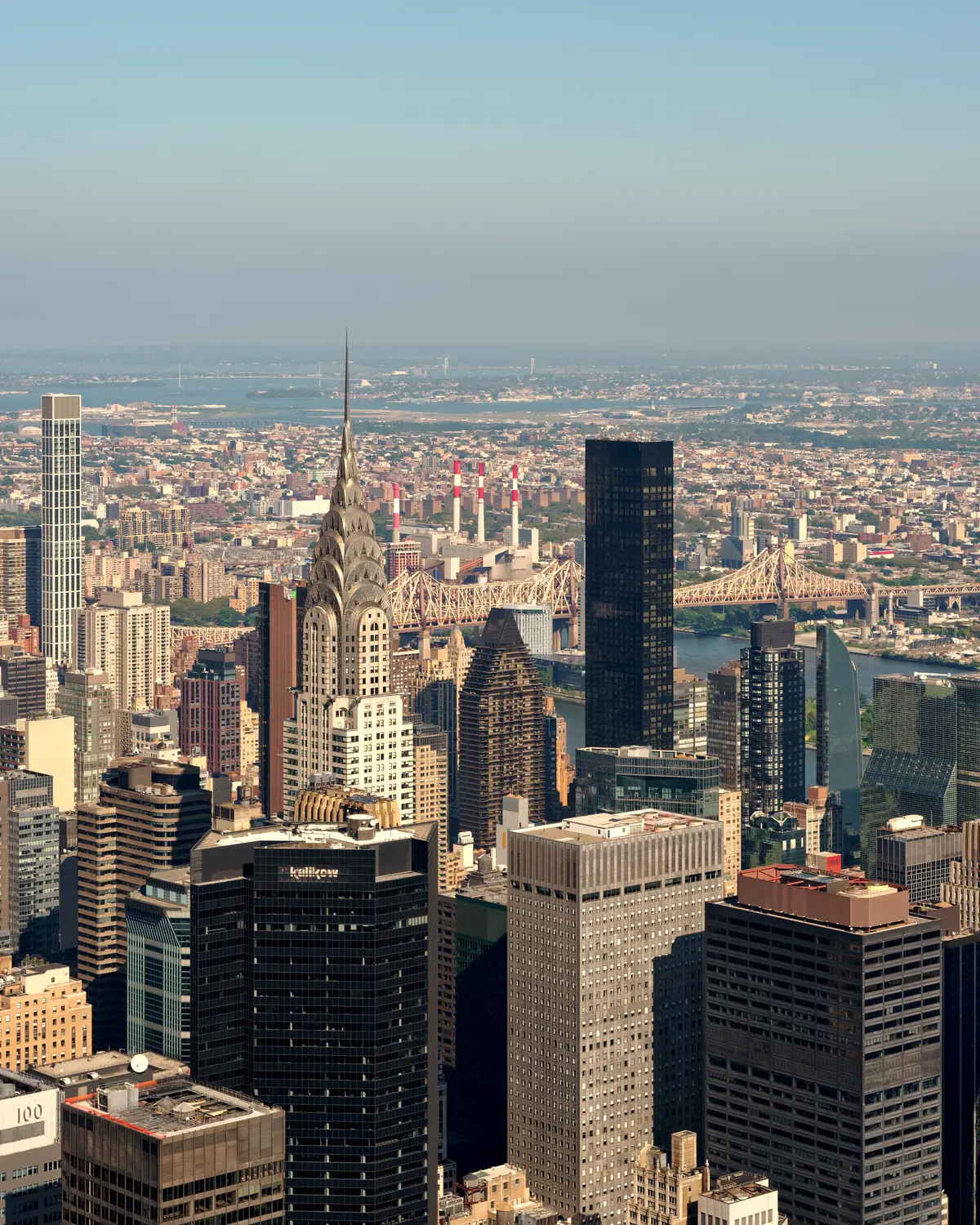 The Chrysler Building from the Empire State Building, New York