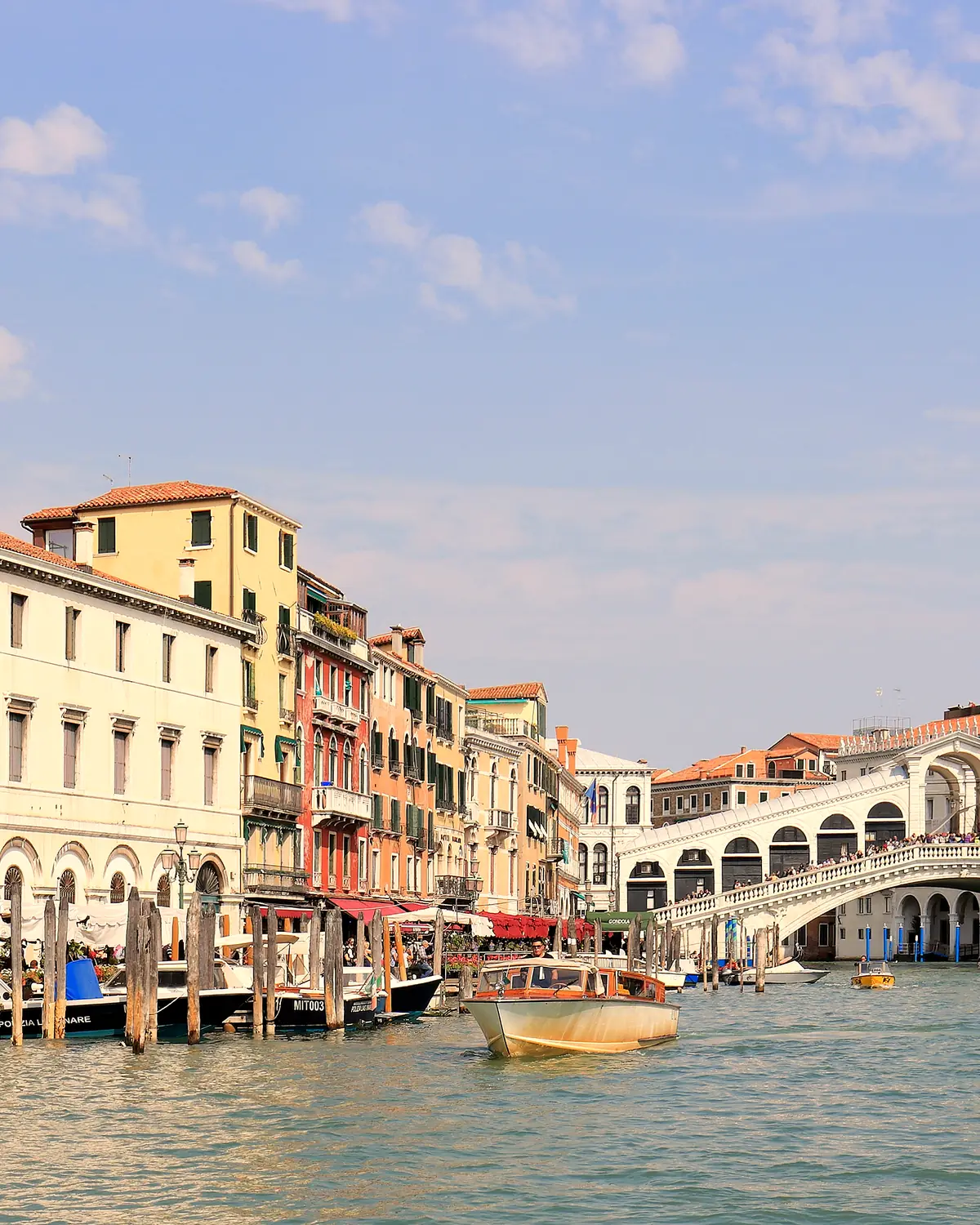 Canal Grande and Rialto Bridge, Venice - part of UNESCO World Heritage Site Ref. Number 394.